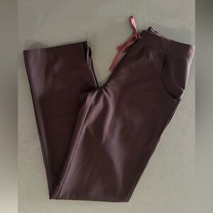 Figs Kade Cargo Scrub Pants - Brown/Espresso